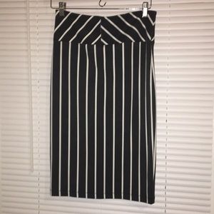 🎈FINAL SALE🎈Vertical Striped Business Skirt